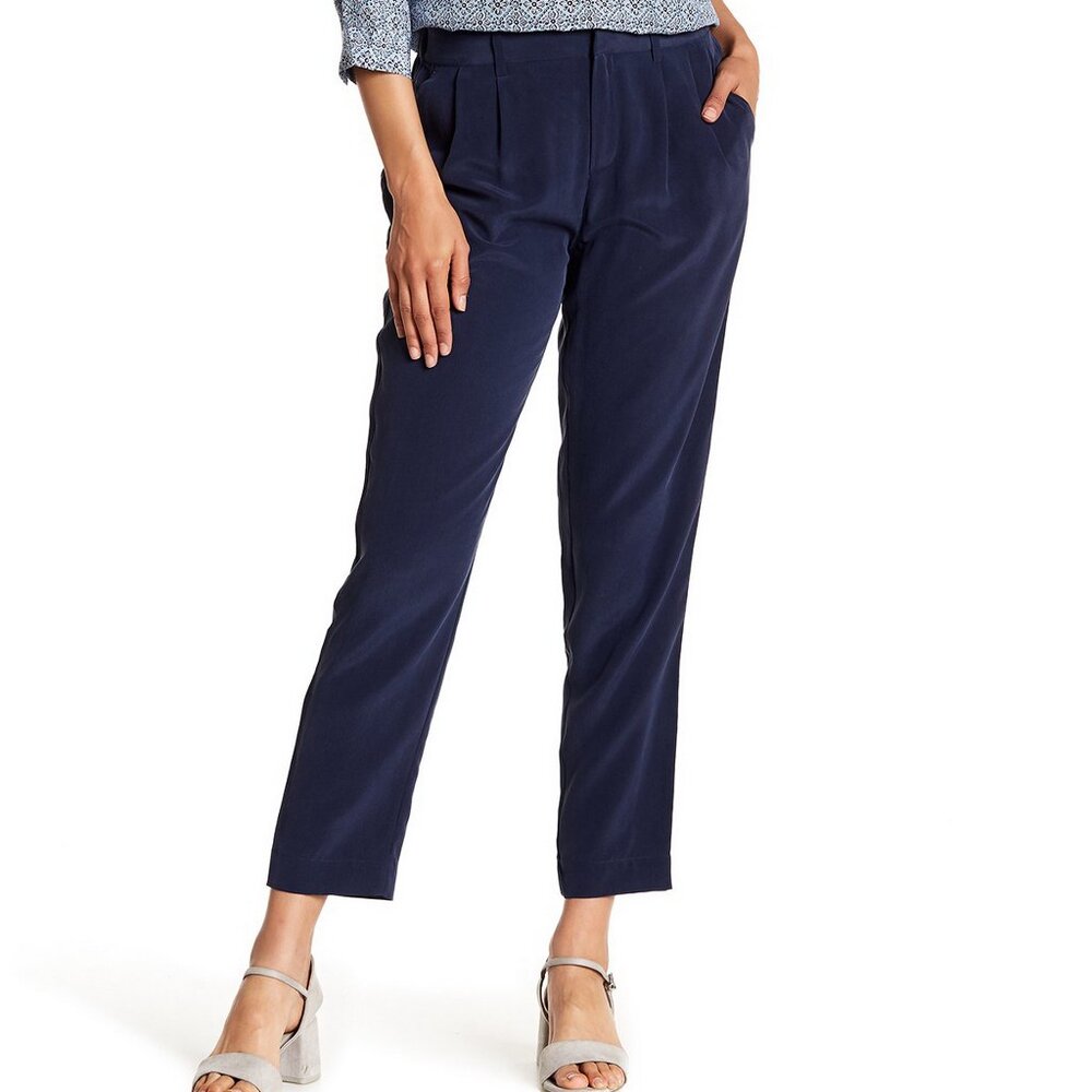 NWT Joie Akita Silk Pant, SMALL, Lightweight, Office-Ready